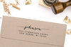 Return Address Stamp, Housewarming Gift, Script Address Stamp, DIYer Gift, Wedding Gift. Custom Address Stamp 2.5x1" - A7