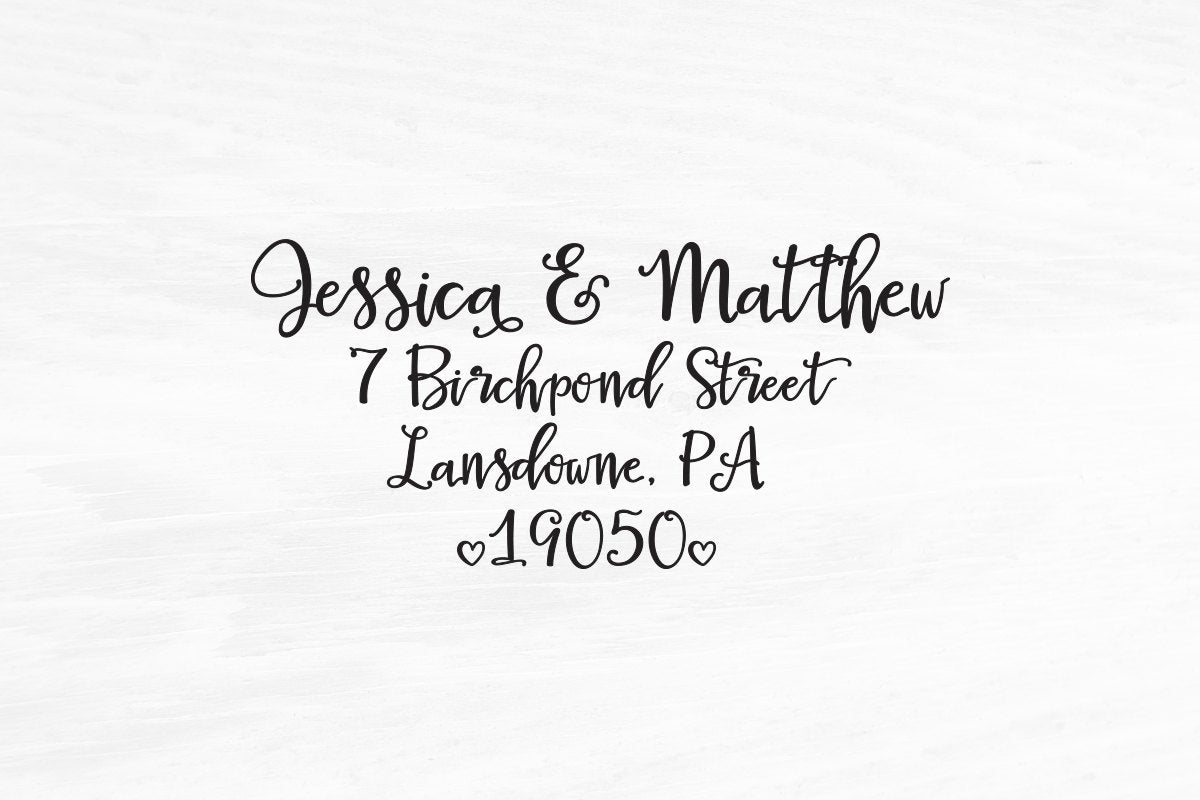 Return Address Stamp, Self Inking Address Stamp, Housewarming Gift, DIYer Gift, Wedding Gift. Custom Address Stamp 2.5" x 1.5" - A31