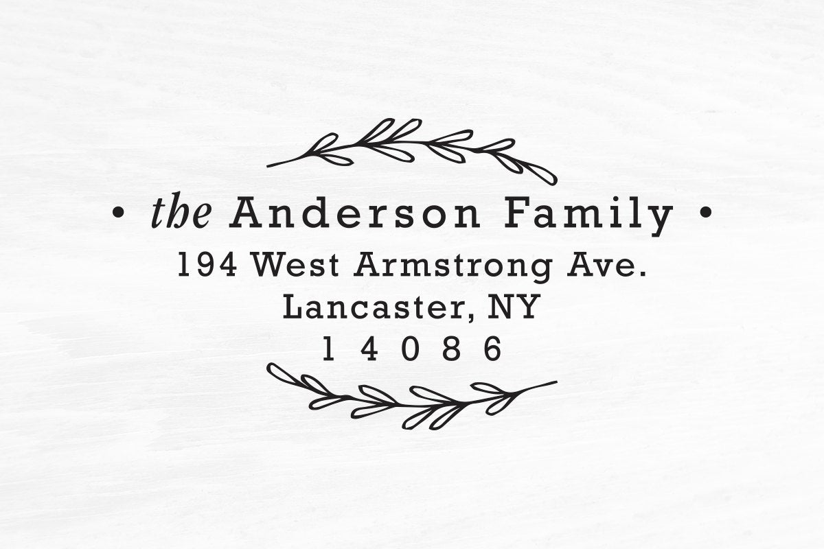 Return Address Stamp, Self Inking Address Stamp, Housewarming Gift, DIYer Gift, Wedding Gift. Custom Address Stamp 2.25" x 1.5" - A34