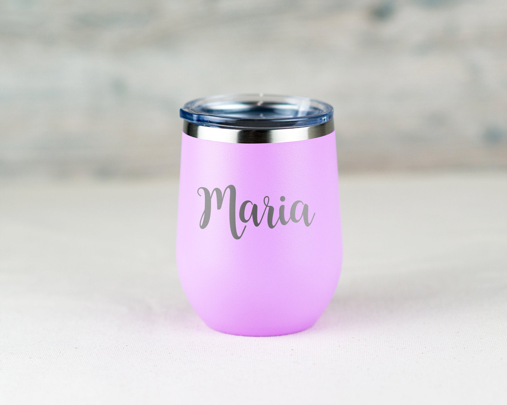 Mom's Sippy Cup Personalized Stainless Insulated Wine Cup