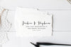 Family Address Stamp, Custom Return Address Stamp. Housewarming Gift or Newlyweds Wedding Gift. Self-Inking, or Wooden Block. 2.75"x1.5" A72